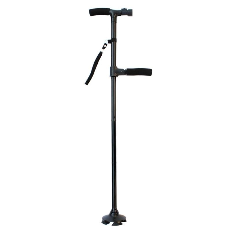 Telescopic Hurry Trusty Cane Folding Canes LED Light Aged Walking Sticks Poles for the Elder ski camp telescopic baton outdoor hiking poles crutch