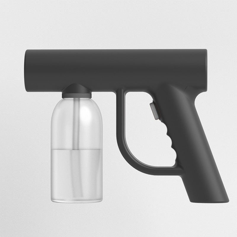 Nano Blue Light Atomizer Lightweight Household Alcohol Sterilization Large-Capacity Rechargeable Disinfection Gun