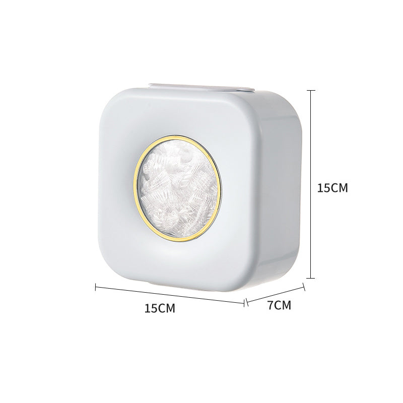 Wall Mounted Disposable Plastic Wrap Fresh-Keeping Bag Storage Box