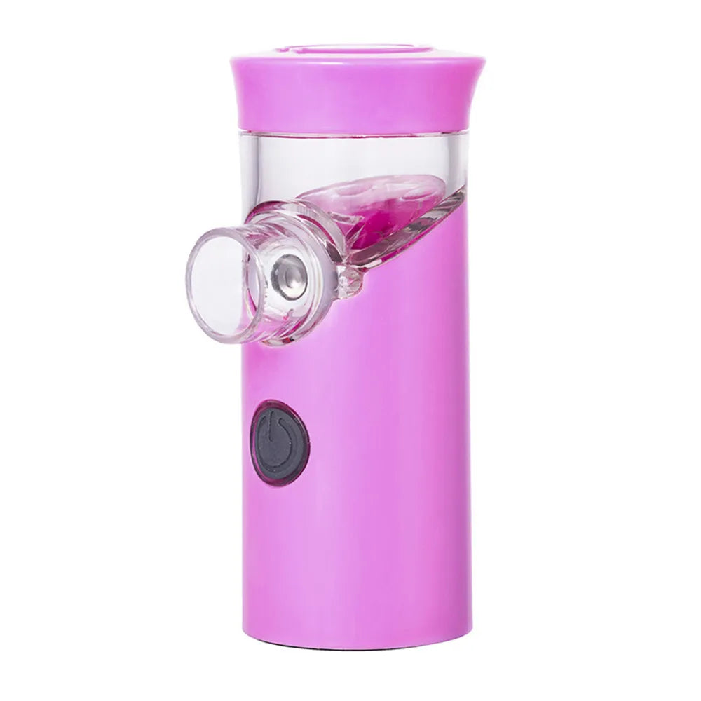 Steaming Tool Handheld Ultrasonic Nebulizer Portable Mute Asthma Inhaler Atomizer USB Rechargeable Mini Cool Mist