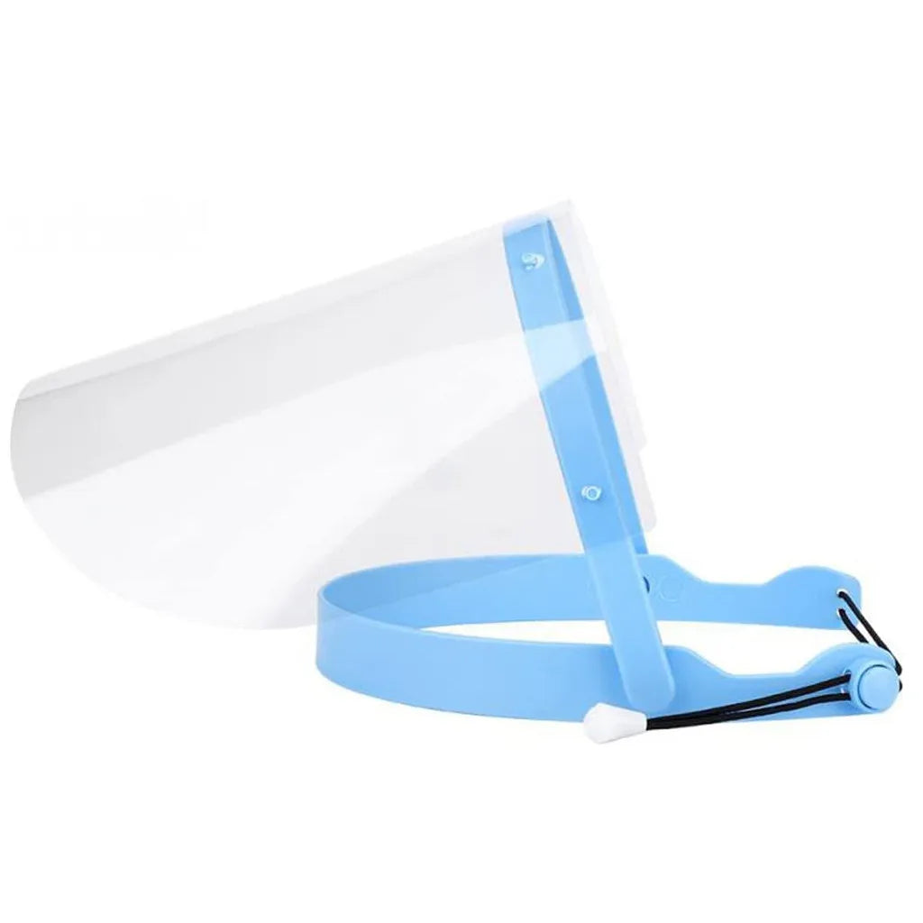 Dental Protective Cover Kit Adjustable Detachable 10 PCS Full Face Shield Visors 1 Frame Anti-Fog Dustproof Dental Equipment